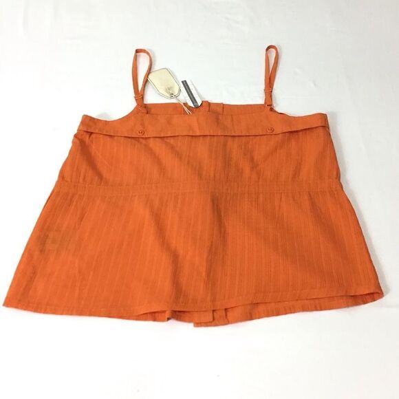 Anthropologie Tulle Spaghetti Strap Drawstring Top - Picture 2 of 7